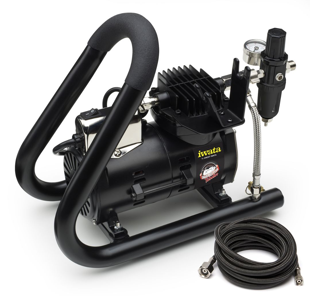 Iwata Smart Jet Plus Tubular 110-120V Airbrush Compressor