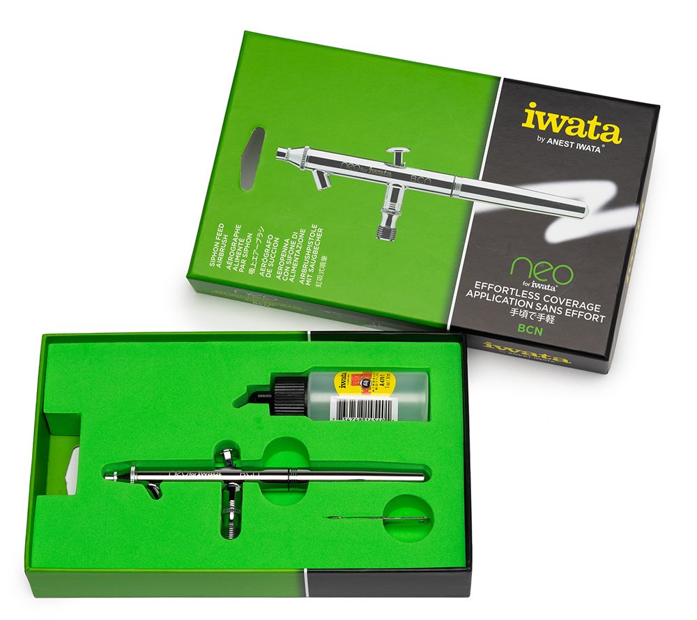 Iwata NEO for Iwata BCN Siphon Feed Dual Action Airbrush