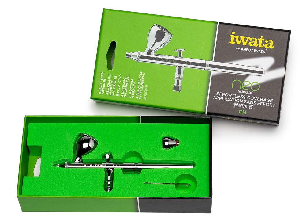 Iwata NEO for Iwata CN Gravity Feed Dual Action Airbrush - Click Image to Close