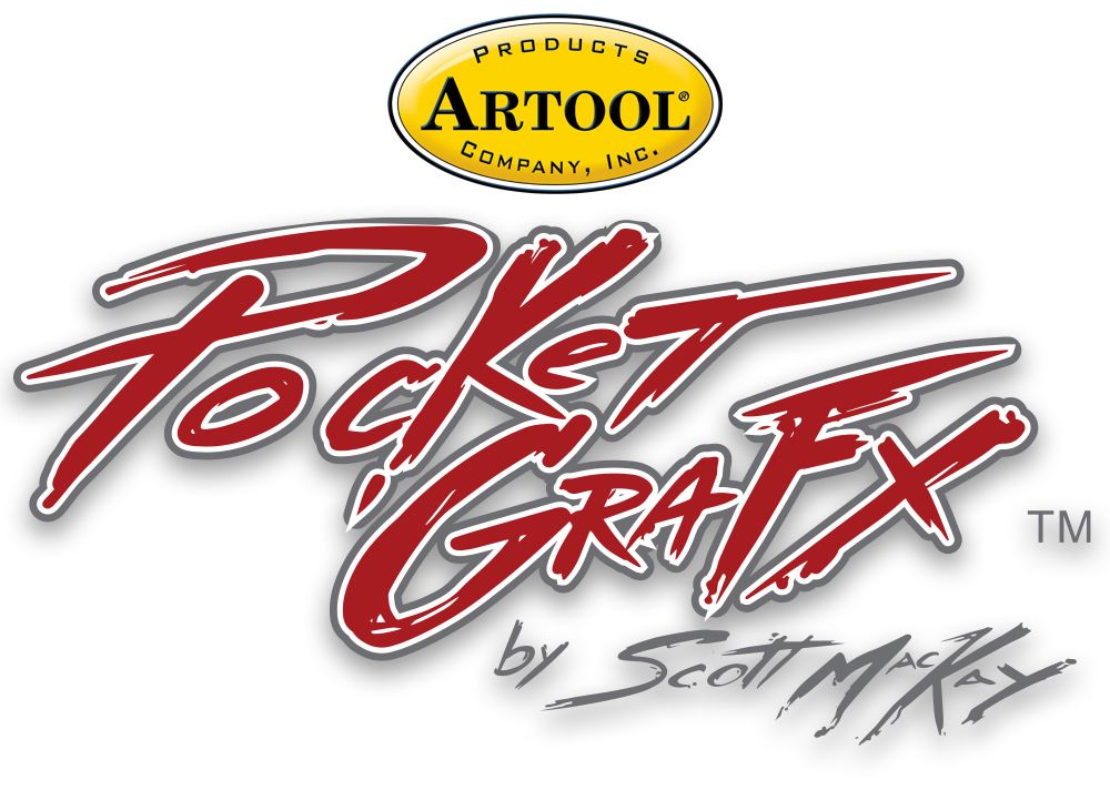 Iwata Artool PocketGraFX Freehand Airbrush Template Set