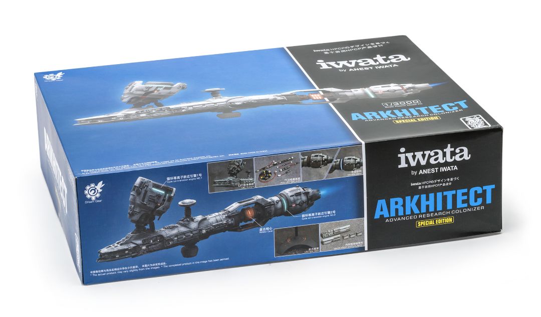 Iwata Arkhitect Advanced Research Colonizer 1/3000 Model Kit - Click Image to Close