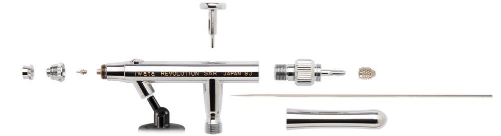 Iwata Revolution HP-SAR Siphon Feed Single Action Airbrush