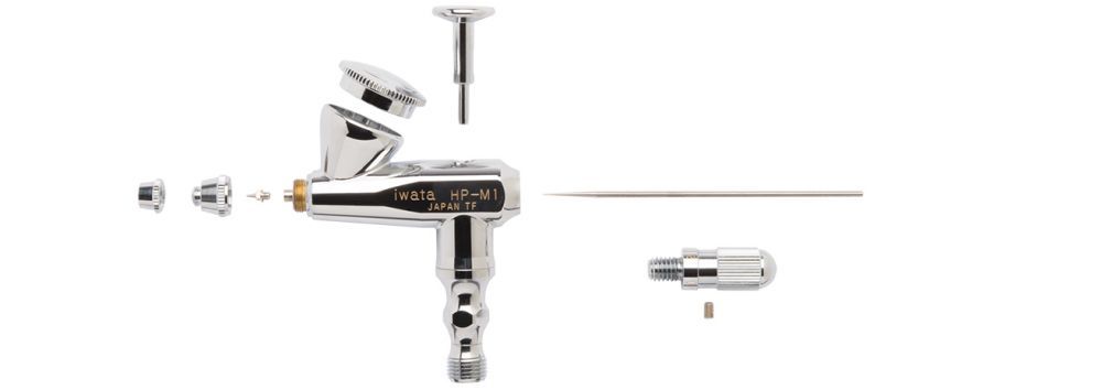 Iwata Revolution HP-M1 Gravity Feed Single Action Airbrush