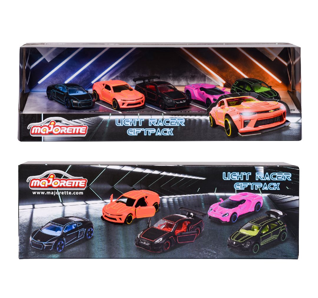 Jada "Majorette" Light Racer Giftpack (5) - Click Image to Close