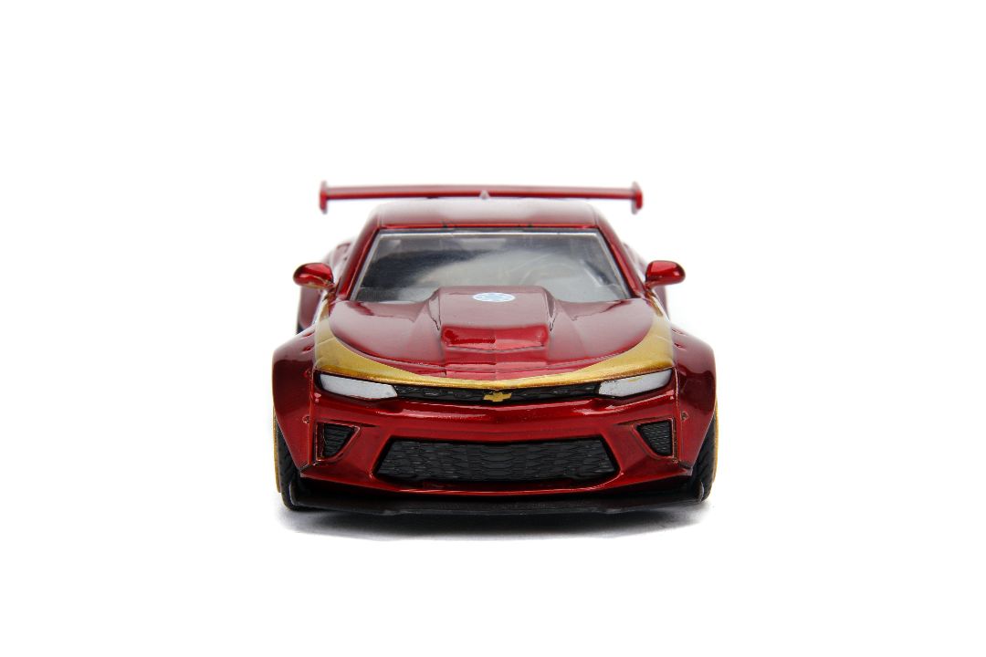 Jada 1/32 "Hollywood Rides" 2016 Chevy Camaro SS (Iron Man) - Click Image to Close