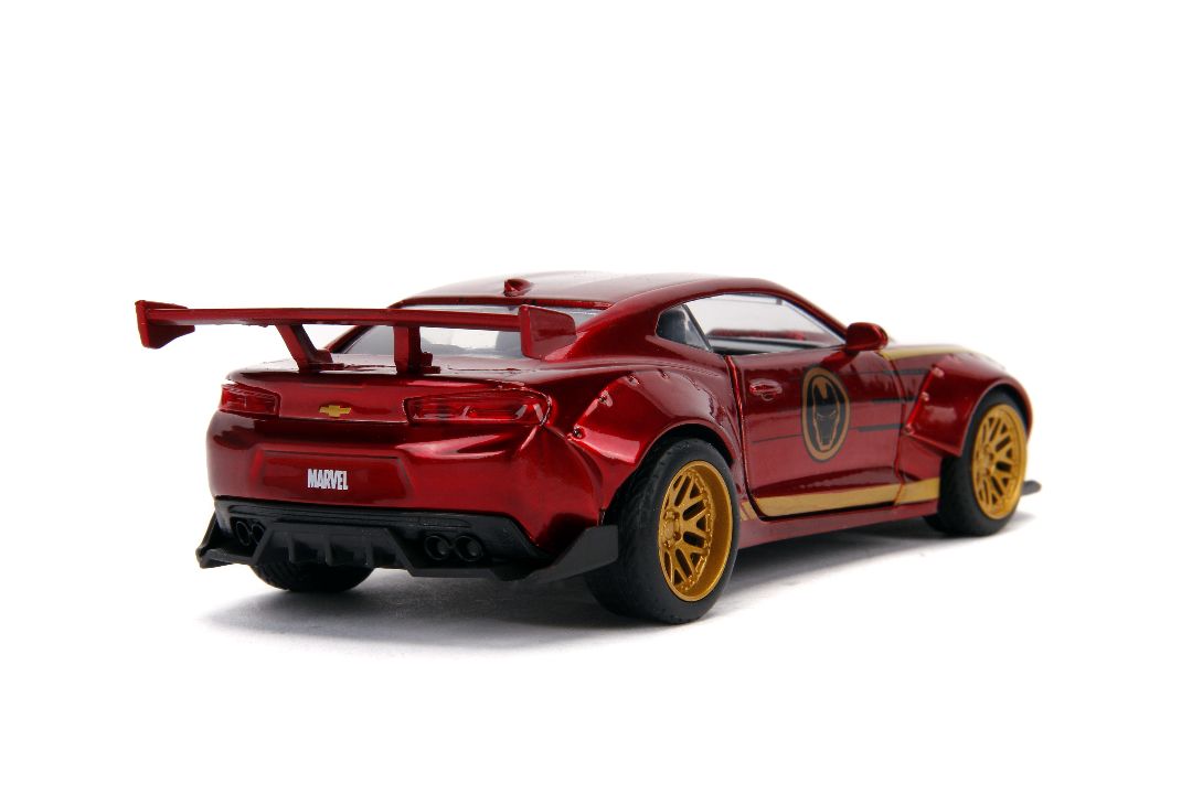 Jada 1/32 "Hollywood Rides" 2016 Chevy Camaro SS (Iron Man) - Click Image to Close