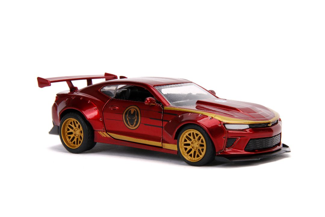 Jada 1/32 "Hollywood Rides" 2016 Chevy Camaro SS (Iron Man)