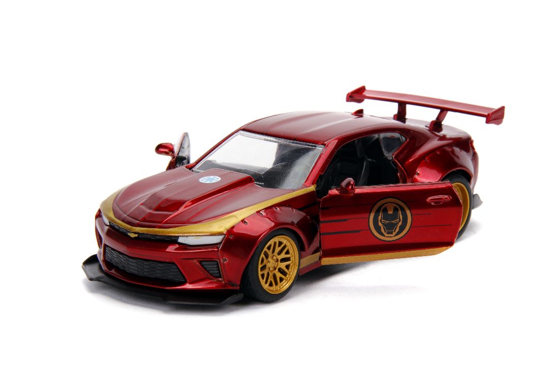 Jada 1/32 "Hollywood Rides" 2016 Chevy Camaro SS (Iron Man)