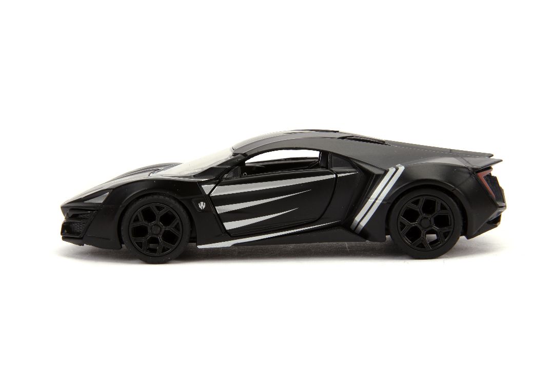 Jada 1/32 "Hollywood Rides" Lykan Hypersport (Black Panther) - Click Image to Close