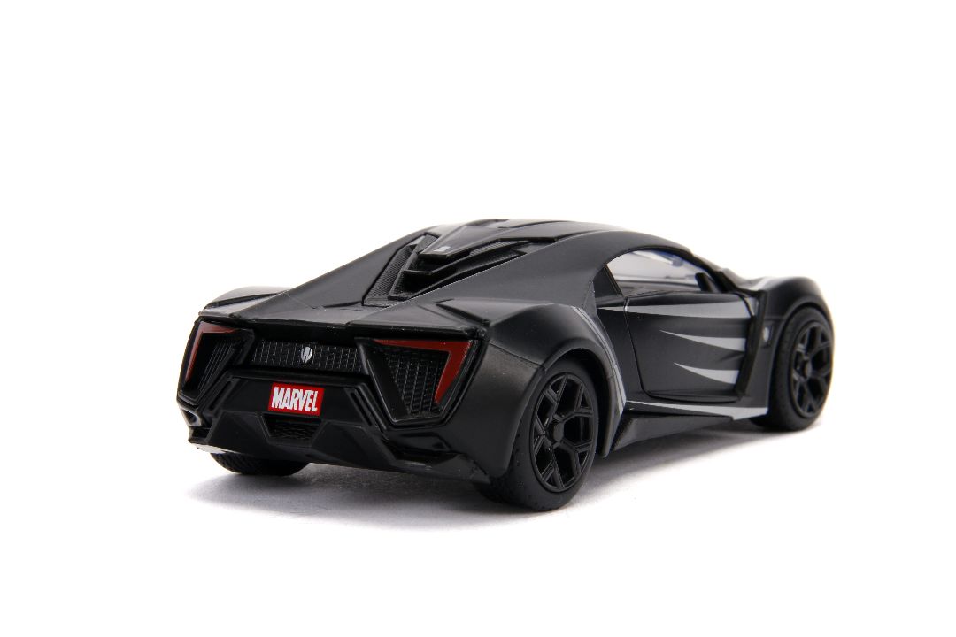 Jada 1/32 "Hollywood Rides" Lykan Hypersport (Black Panther) - Click Image to Close