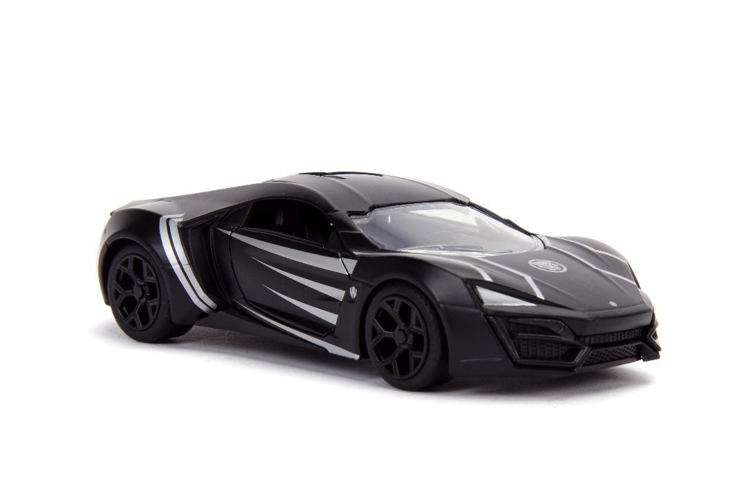 Jada 1/32 "Hollywood Rides" Lykan Hypersport (Black Panther) - Click Image to Close