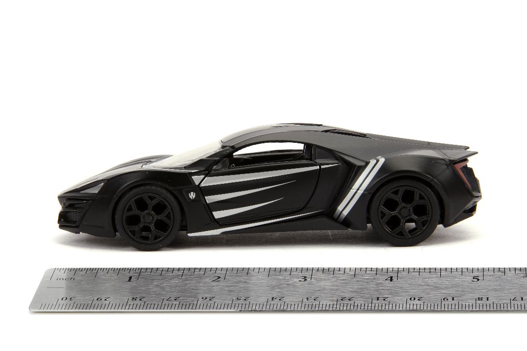 Jada 1/32 "Hollywood Rides" Lykan Hypersport (Black Panther)