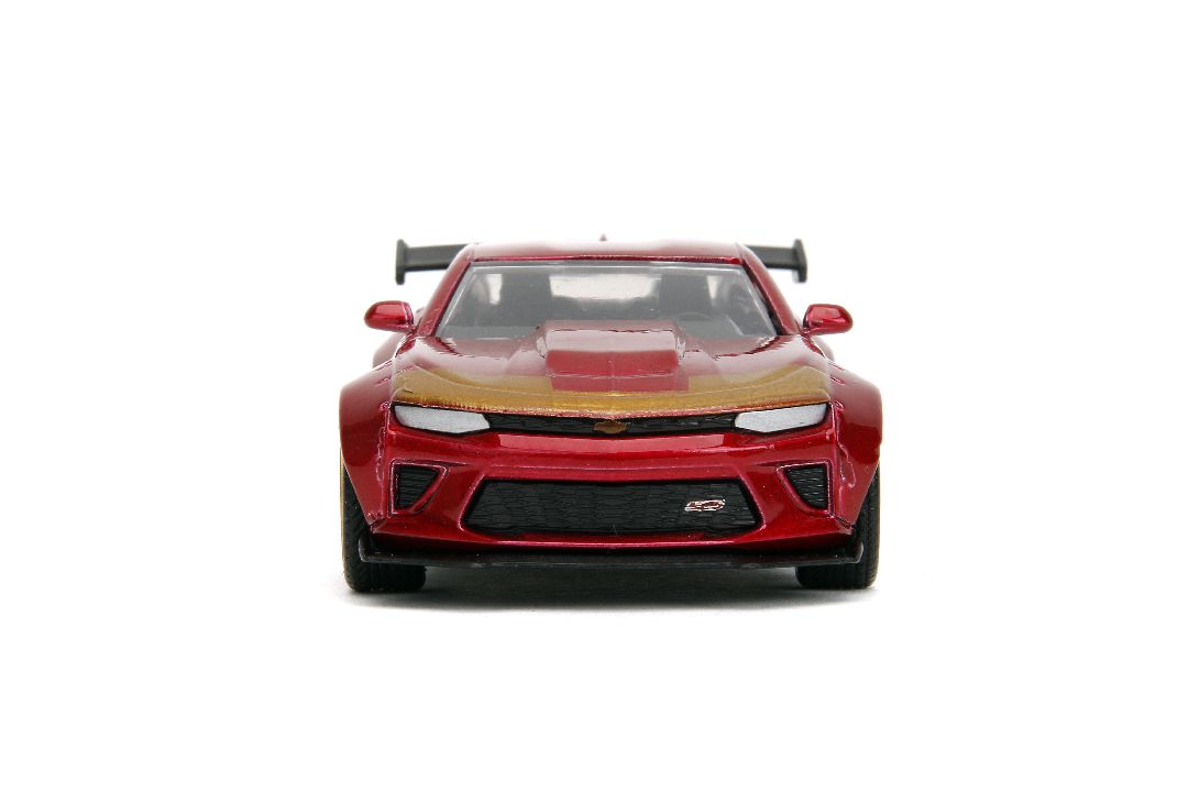 Jada 1/32 "Hollywood Rides" Marvel 2016 Camaro SS w/Iron Man - Click Image to Close