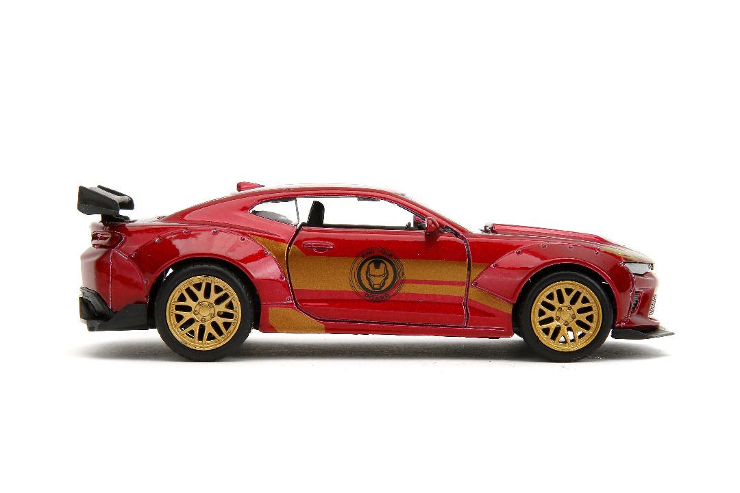 Jada 1/32 "Hollywood Rides" Marvel 2016 Camaro SS w/Iron Man - Click Image to Close