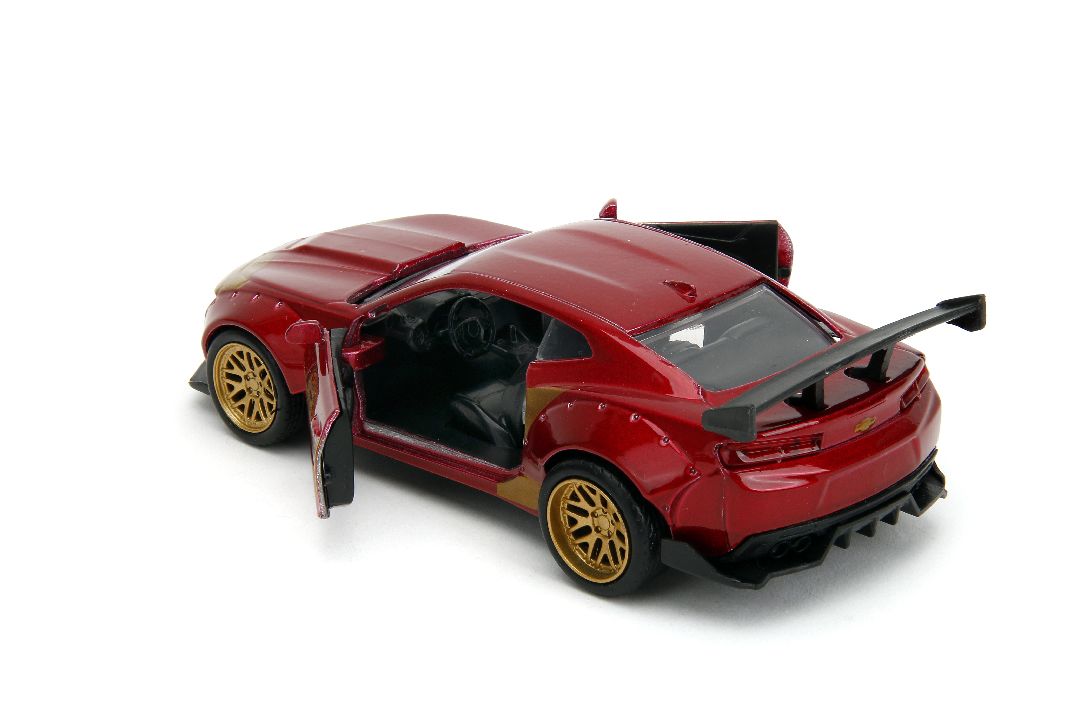 Jada 1/32 "Hollywood Rides" Marvel 2016 Camaro SS w/Iron Man - Click Image to Close