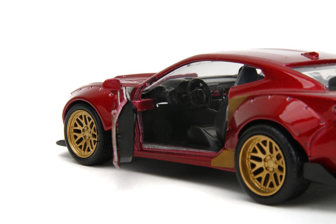 Jada 1/32 "Hollywood Rides" Marvel 2016 Camaro SS w/Iron Man - Click Image to Close