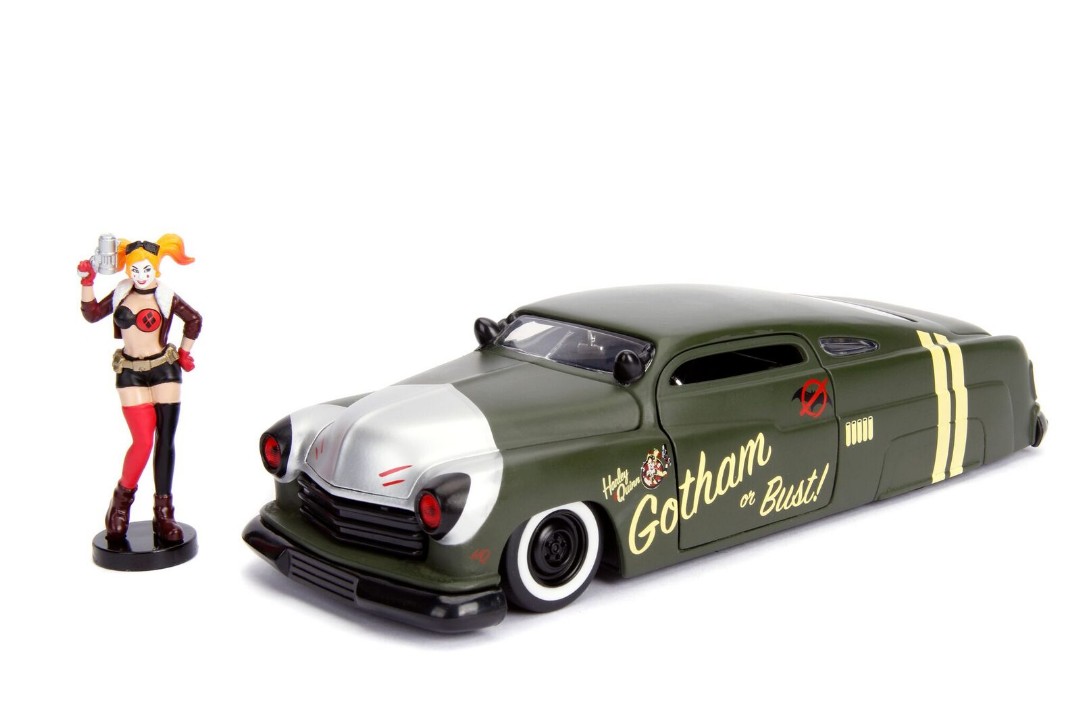 Jada 1/24 "DC Comics Bombshells" 1951 Mercury with Harley Quinn - Click Image to Close