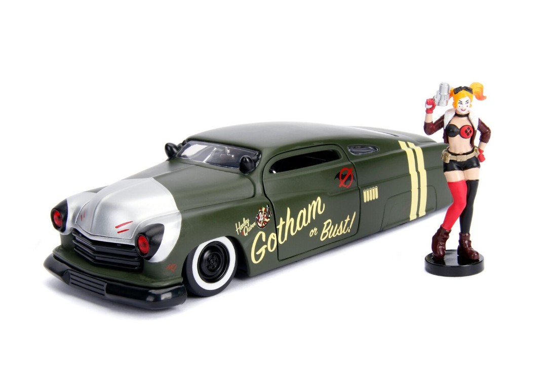 Jada 1/24 "DC Comics Bombshells" 1951 Mercury with Harley Quinn