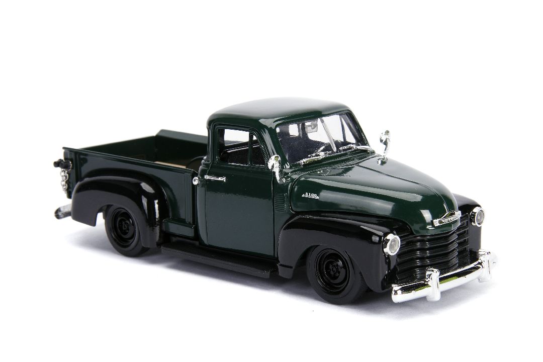 Jada 1/24 "Just Trucks" 1953 Chevy Pickup W/Rack - Dark Green