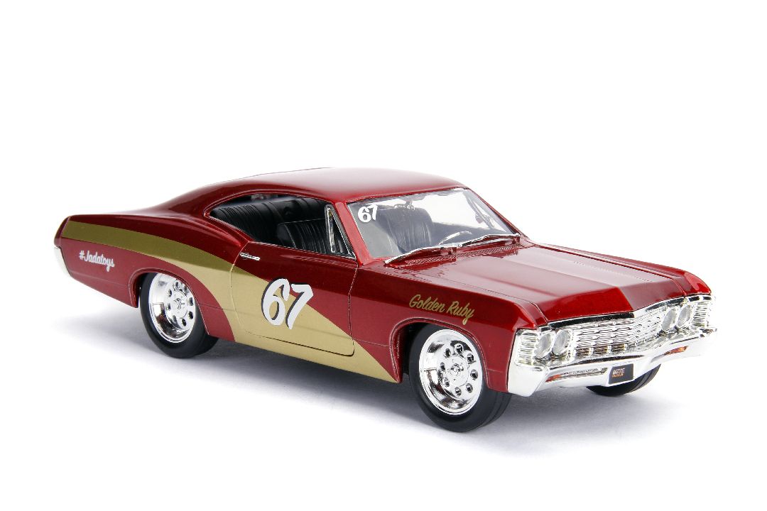 Jada 1/24 "BIGTIME Muscle" 1967 Chevy Impala 2-Door - Click Image to Close