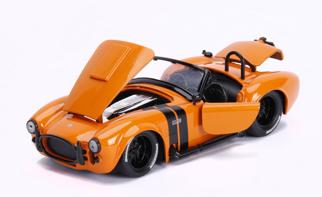 Jada 1/24 "BIGTIME Muscle" 1965 Shelby Cobra 427 S/C - Click Image to Close