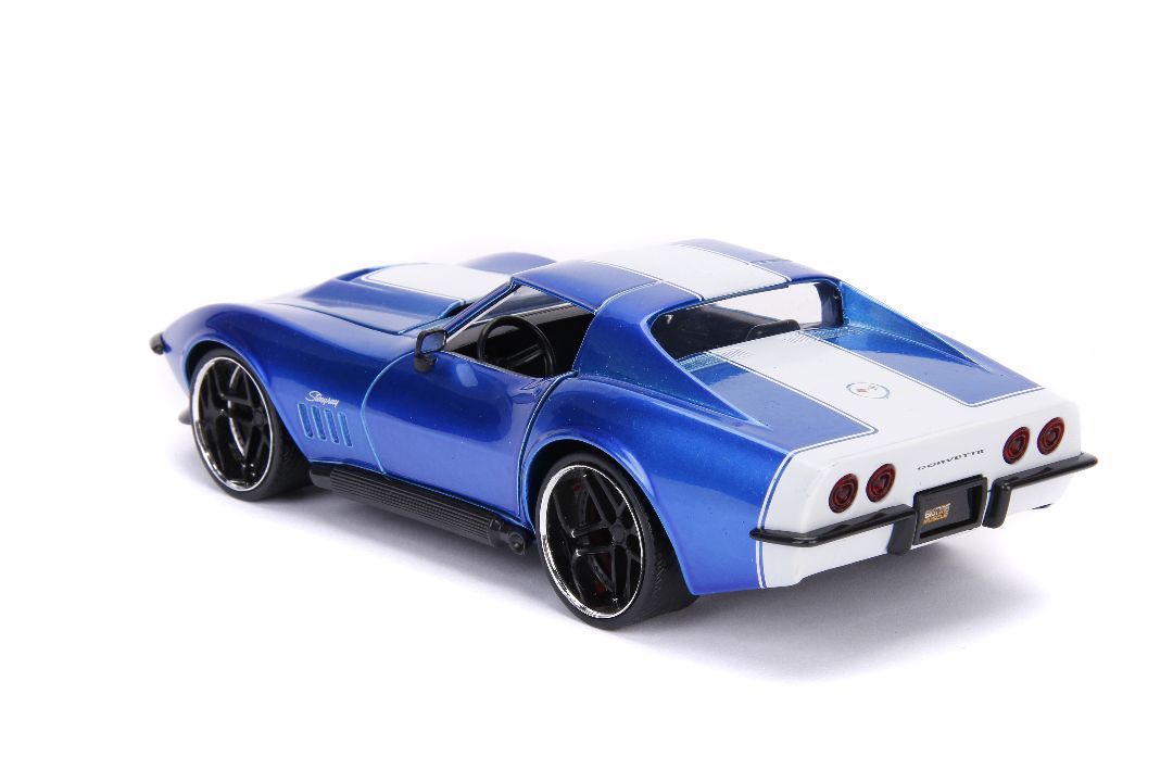 Jada 1/24 "BIG TIME Muscle" 1969 Corvette Stingray - Click Image to Close