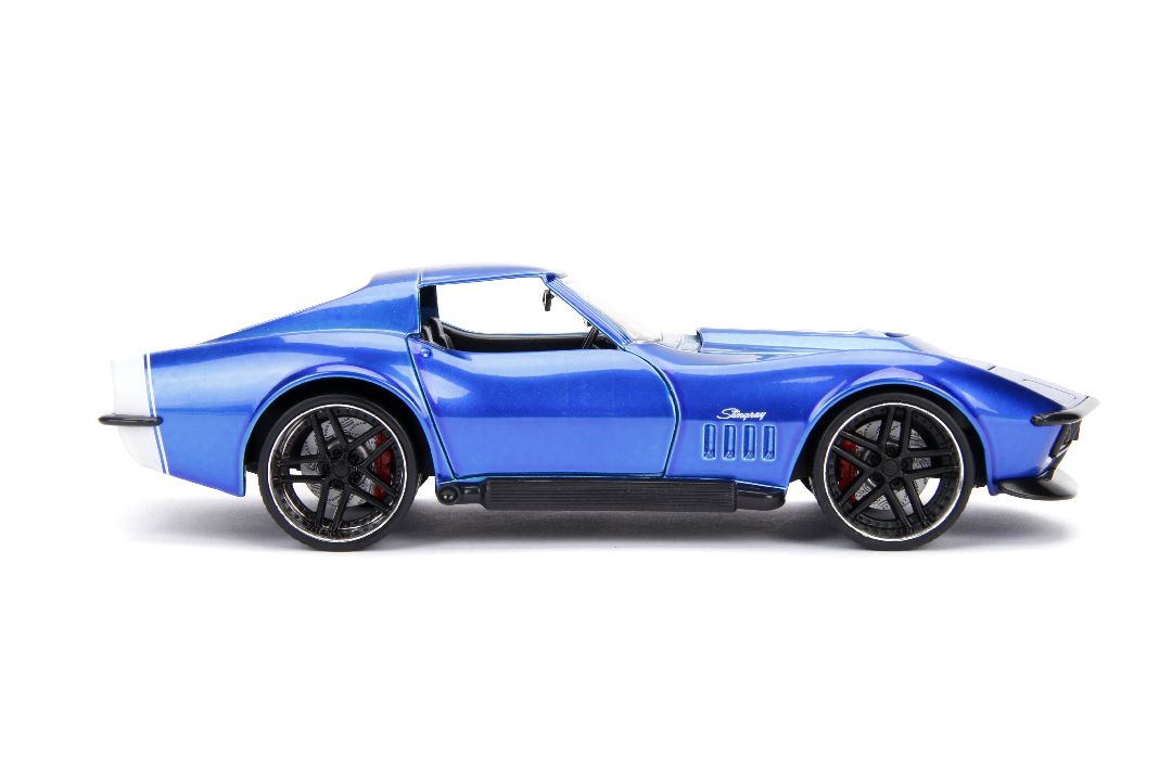 Jada 1/24 "BIG TIME Muscle" 1969 Corvette Stingray - Click Image to Close