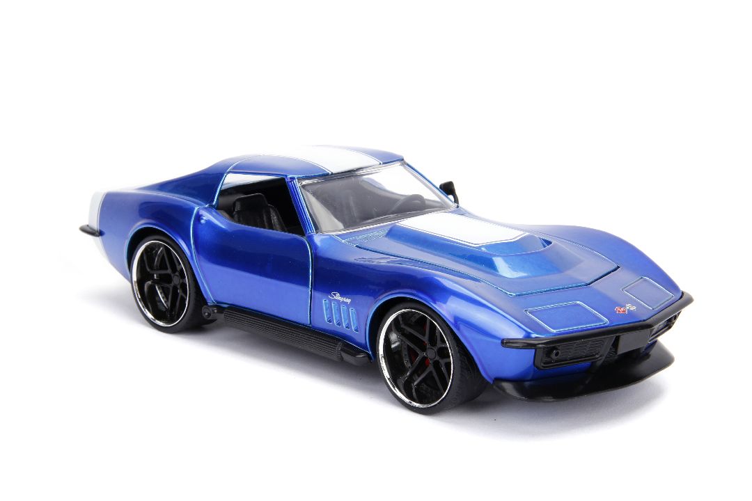 Jada 1/24 "BIG TIME Muscle" 1969 Corvette Stingray - Click Image to Close