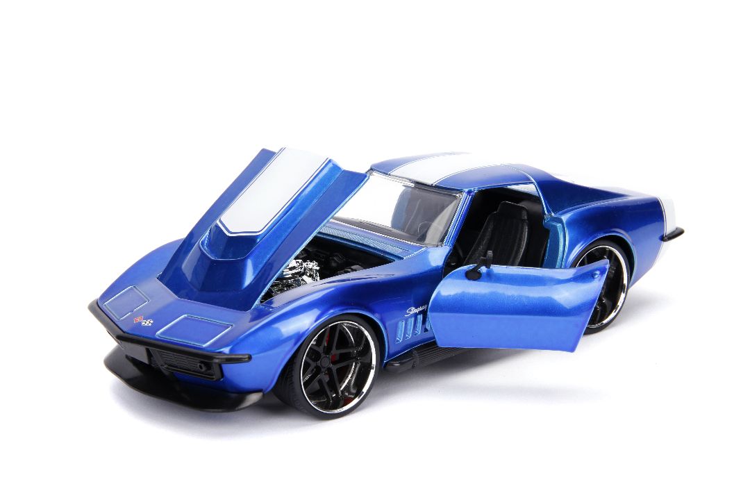 Jada 1/24 "BIG TIME Muscle" 1969 Corvette Stingray - Click Image to Close