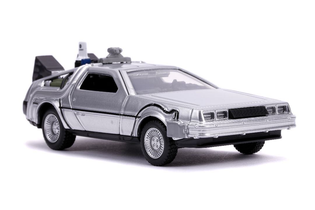 Jada 1/32 "Hollywood Rides" Back To The Future II Time Machine - Click Image to Close