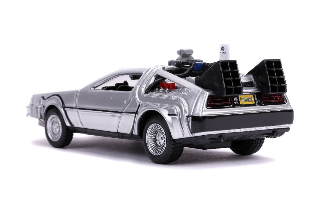 Jada 1/32 "Hollywood Rides" Back To The Future II Time Machine - Click Image to Close