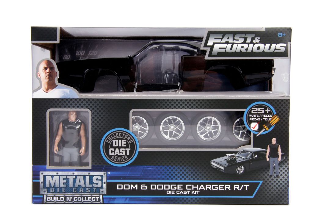 Jada 1/24 "Fast & Furious" Dom's Dodge Charger w/ figure - Build - Click Image to Close