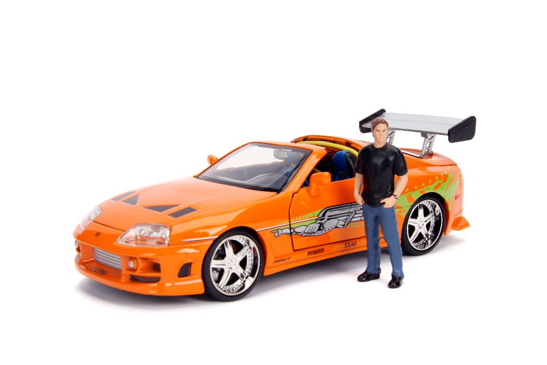 Jada 1/24 "Fast & Furious" Brian's Toyota Supra w/ figure Build