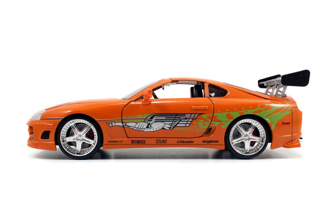 Jada 1/24 "Fast & Furious" Brian's Toyota Supra w/ figure Build - Click Image to Close