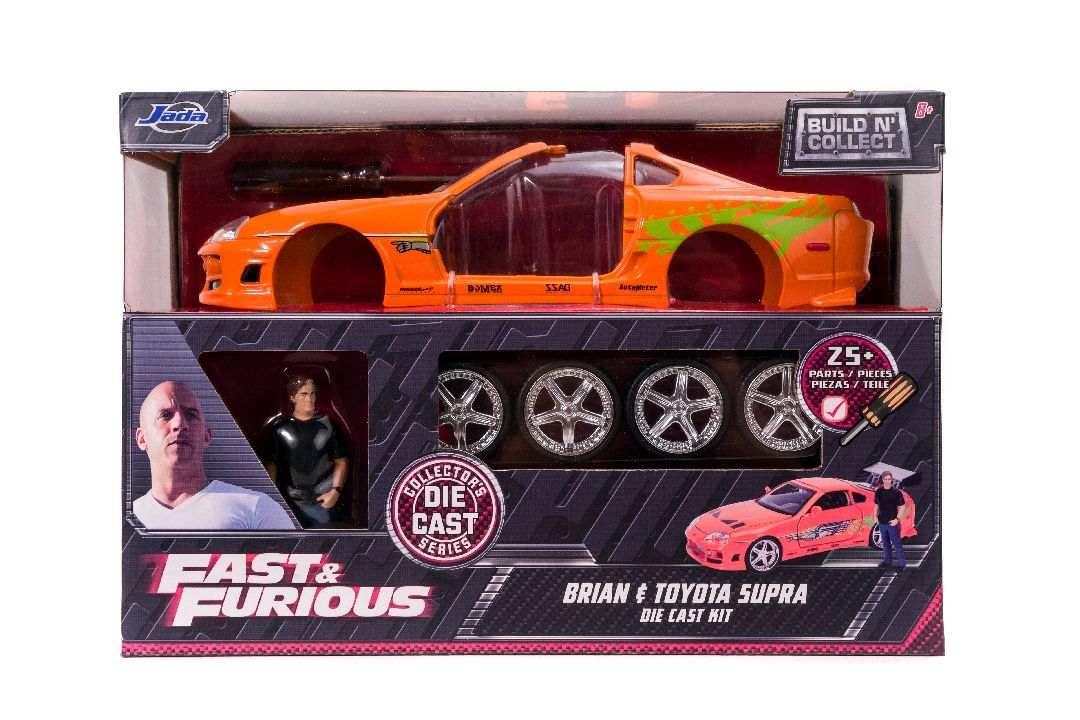 Jada 1/24 "Fast & Furious" Brian's Toyota Supra w/ figure Build