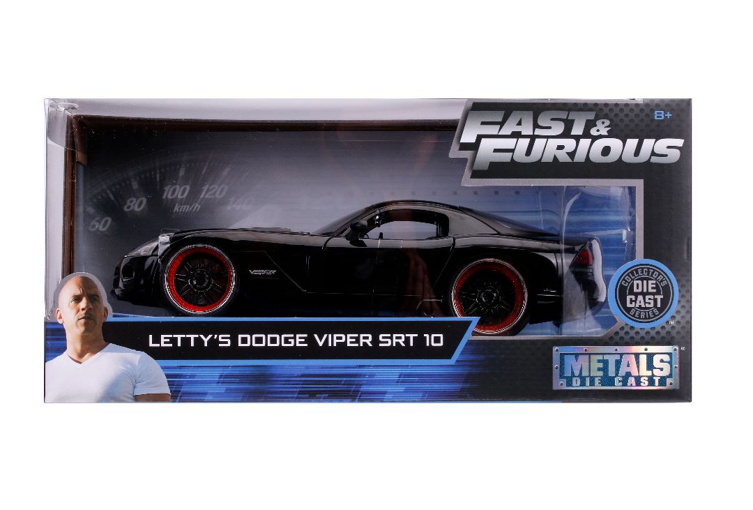 Jada 1/24 "Fast & Furious" Letty's Dodge Viper SRT10 - Click Image to Close