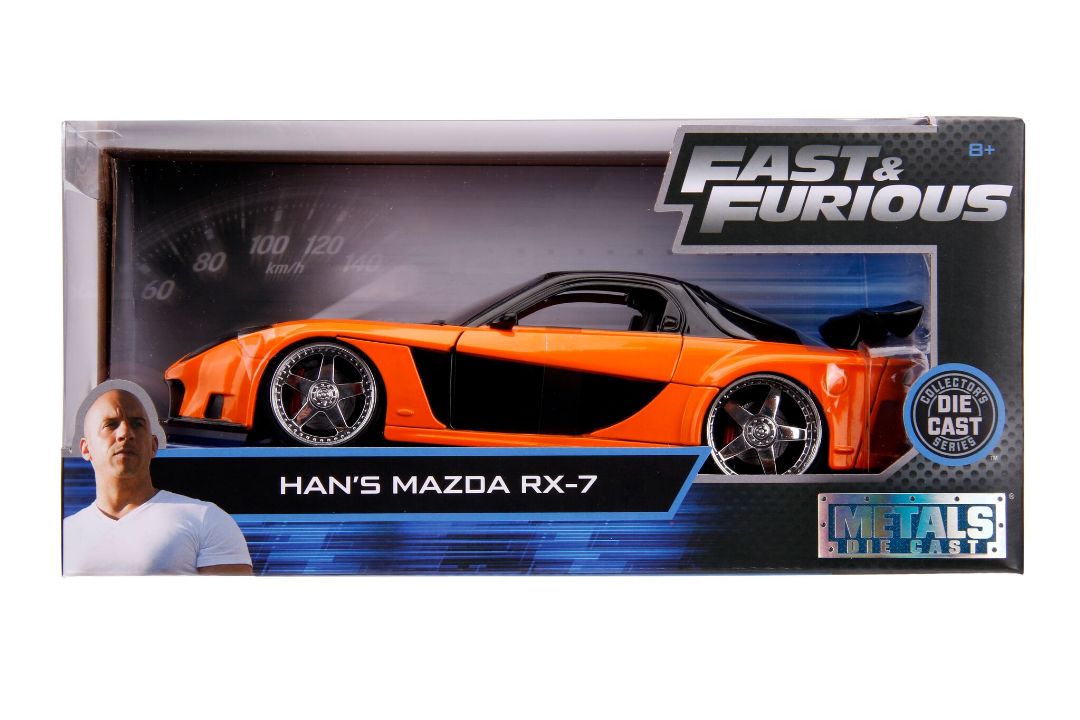 Jada 1/24 "Fast & Furious" Han's Mazda RX-7 - Click Image to Close