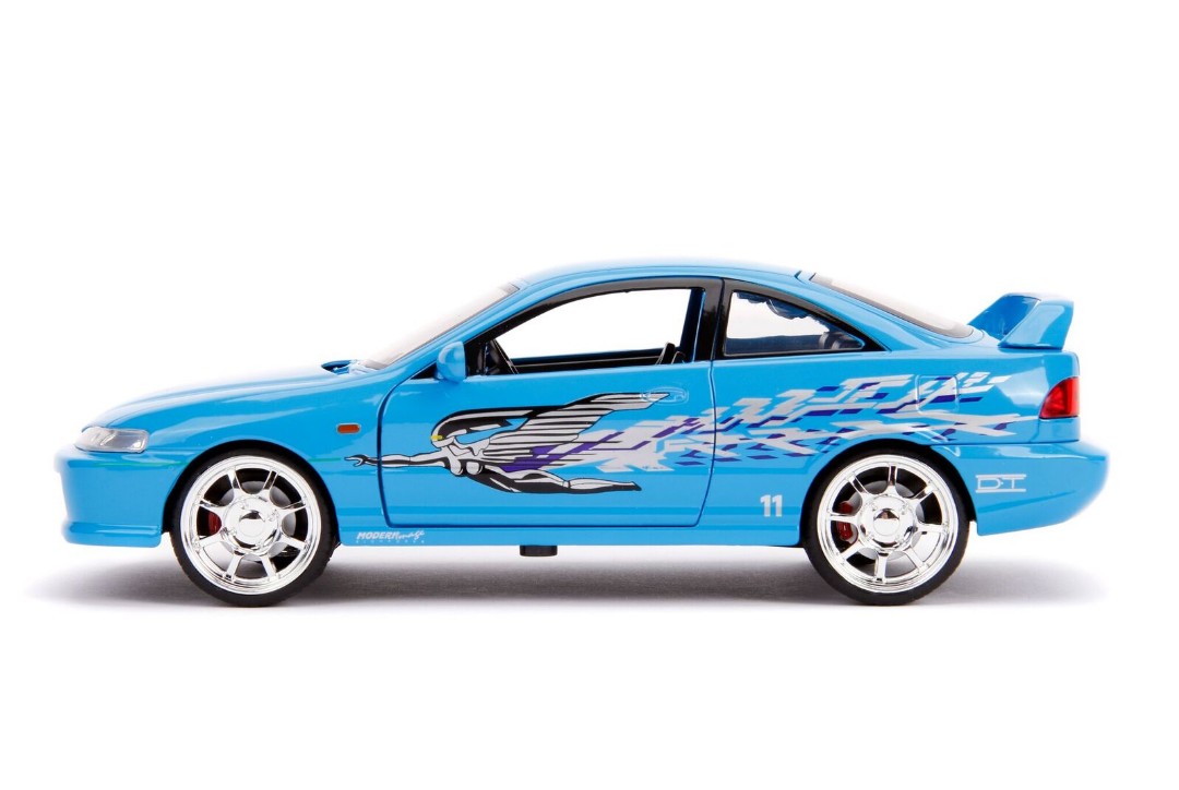 Jada 1/24 "Fast & Furious" Mia's Acura Integra - Blue - Click Image to Close