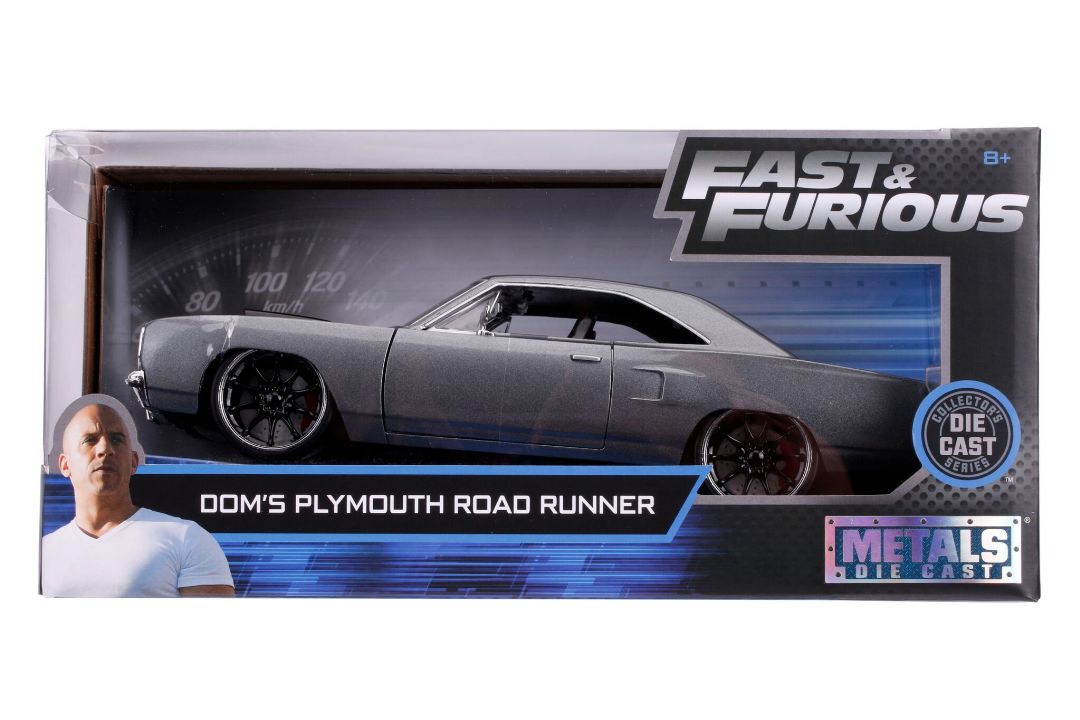 Jada 1/24 "Fast & Furious" Dom's Plymouth Road Runner