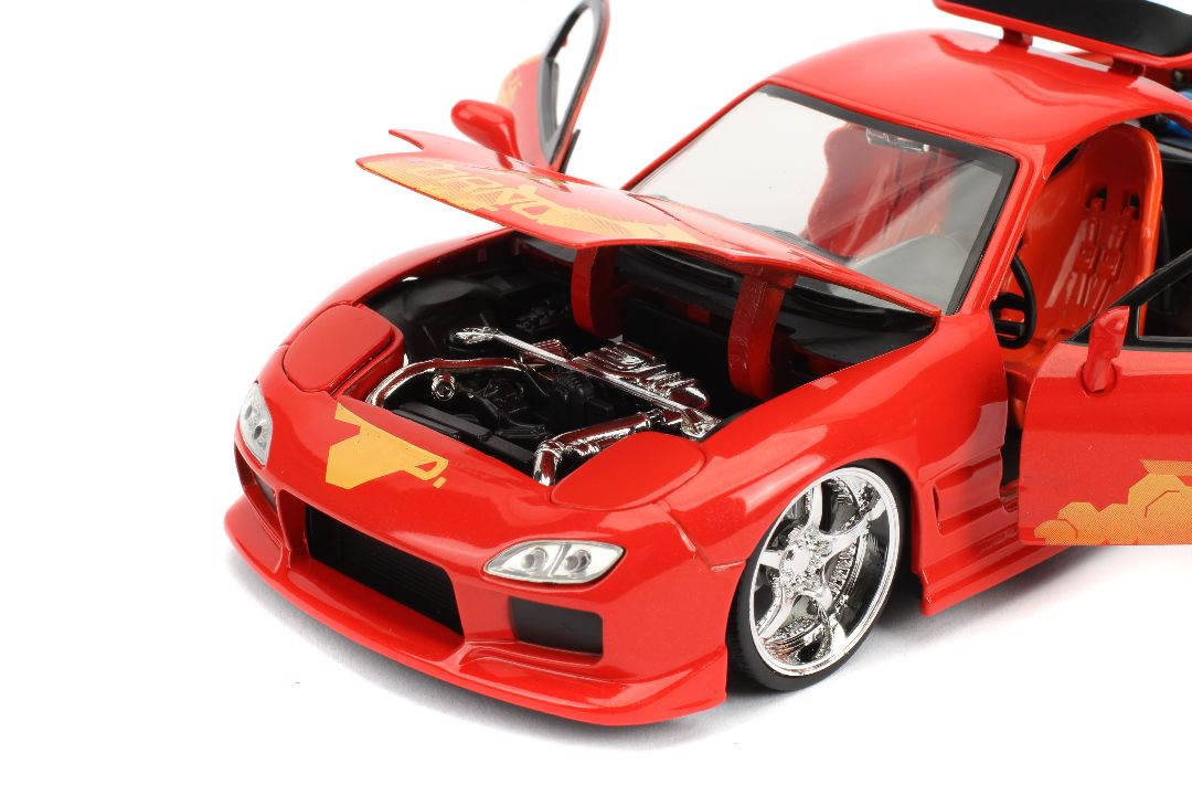 Jada 1/24 "Fast & Furious" Orange Julius' Mazda RX-7