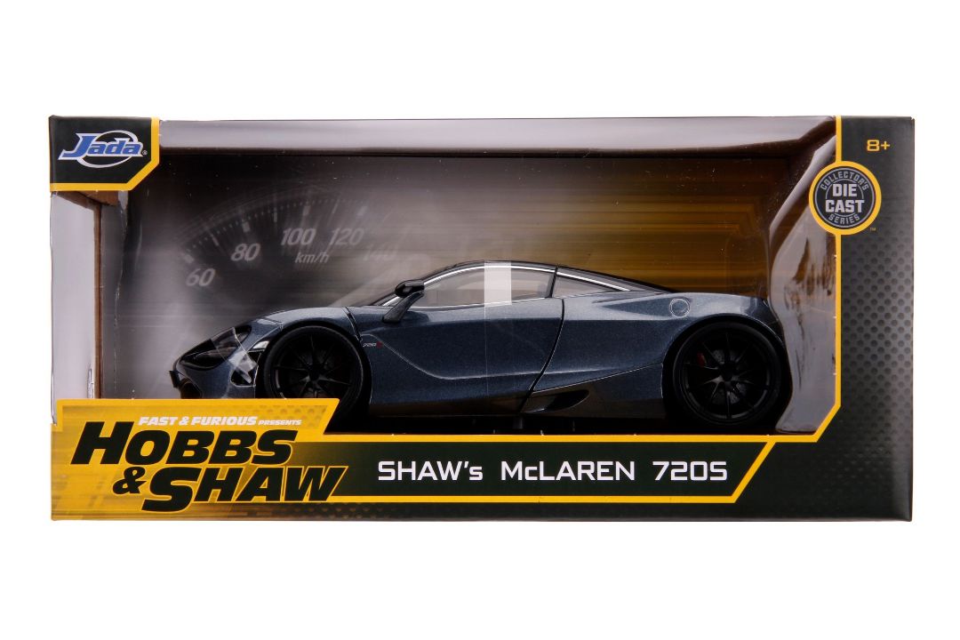 Jada 1/24 "Fast & Furious" Shaw's McLaren 720S - Click Image to Close