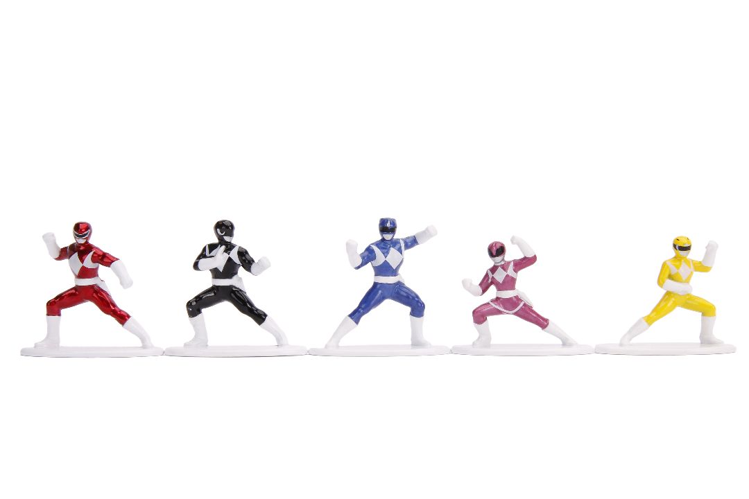 Jada 1.65" Nano Metalfigs Power Rangers : 20-Pack W1 - Click Image to Close