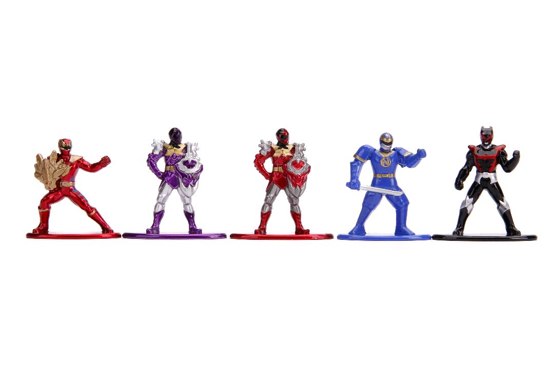 Jada 1.65" Nano Metalfigs Power Rangers : 20-Pack W1 - Click Image to Close