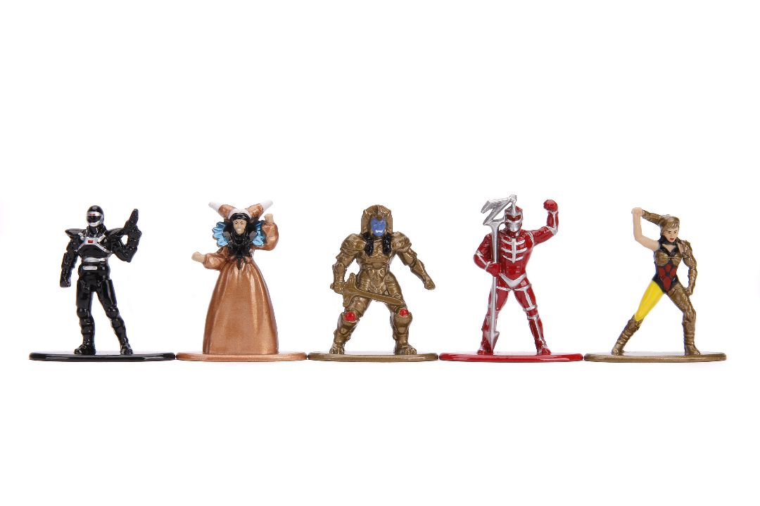 Jada 1.65" Nano Metalfigs Power Rangers : 20-Pack W1 - Click Image to Close