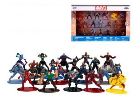 Jada 1.65" Nano Metalfigs Marvel : 20-Pack W3 - Click Image to Close