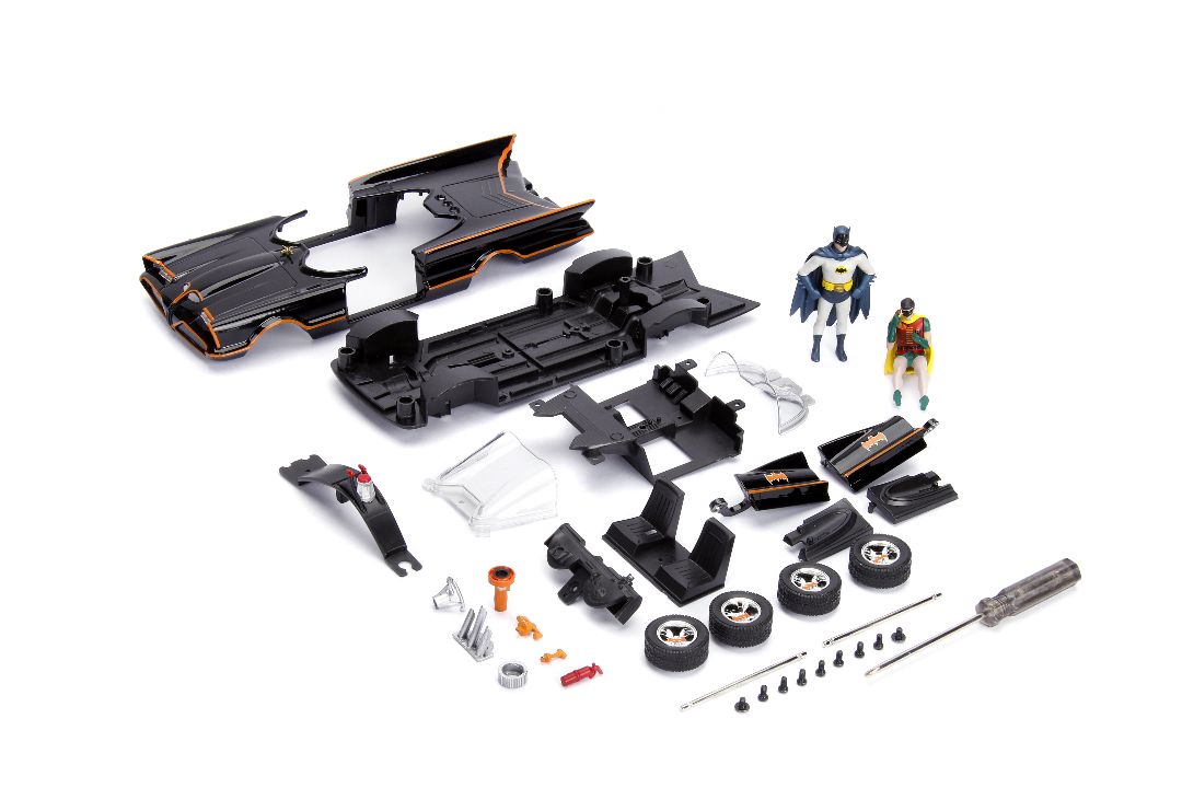 Jada 1/24 "Hollywood Rides" 1966 Batmobile Build n' Collect - Click Image to Close