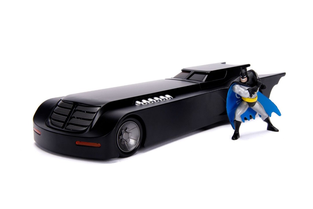 Jada 1/24 "Batman Animated Series" Batmobile W/Batman Figure