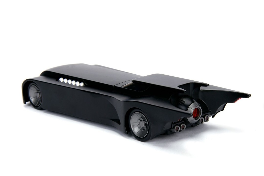 Jada 1/24 "Batman Animated Series" Batmobile W/Batman Figure - Click Image to Close