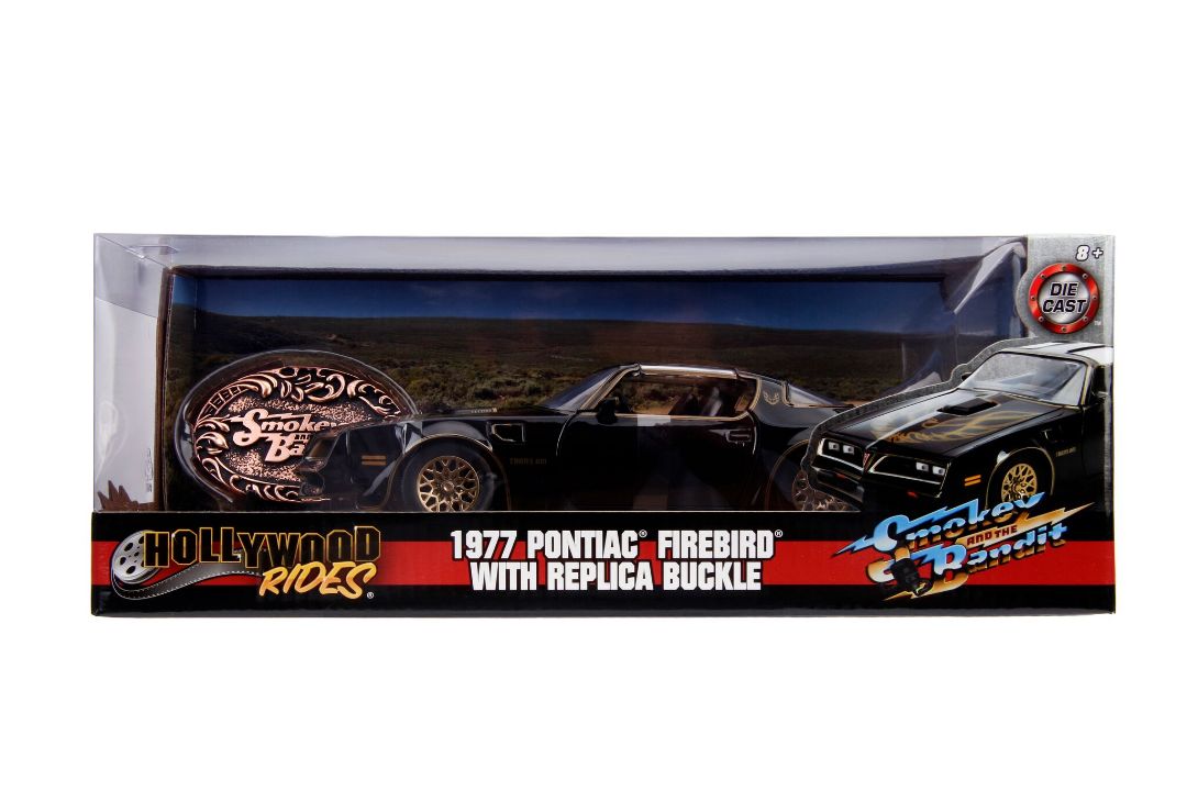 Jada 1/24 "Hollywood Rides" Smokey & The Bandit 1977 Firebird - Click Image to Close