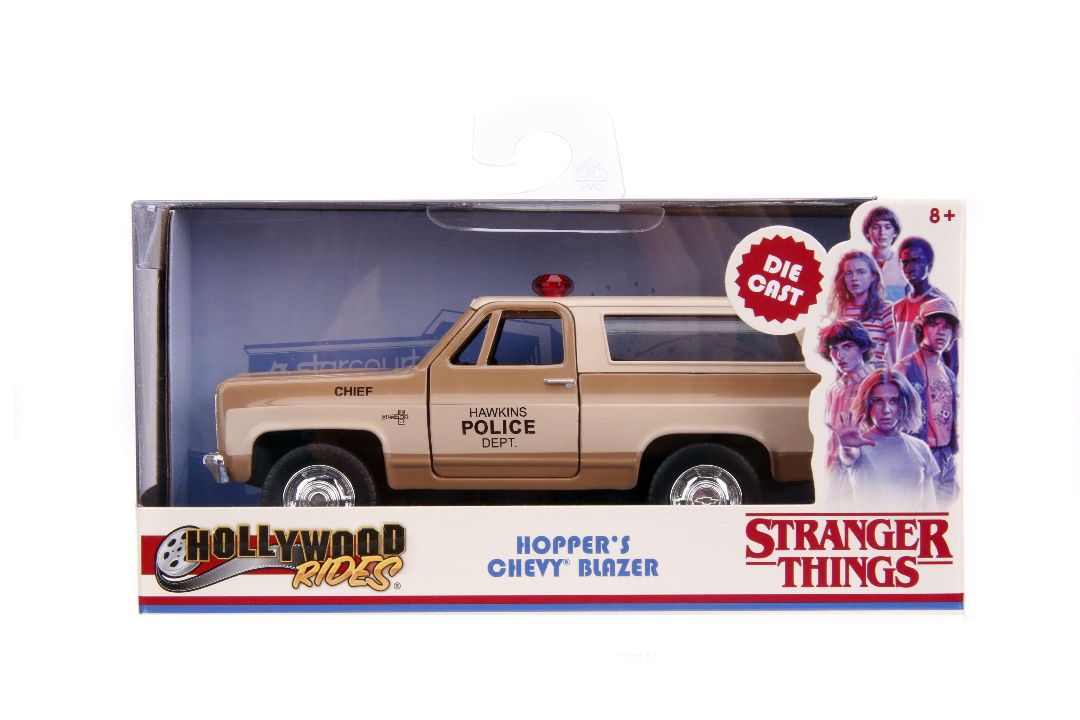 Jada 1/32 "Hollywood Rides" - Stranger Things 1980 Chevy Blazer